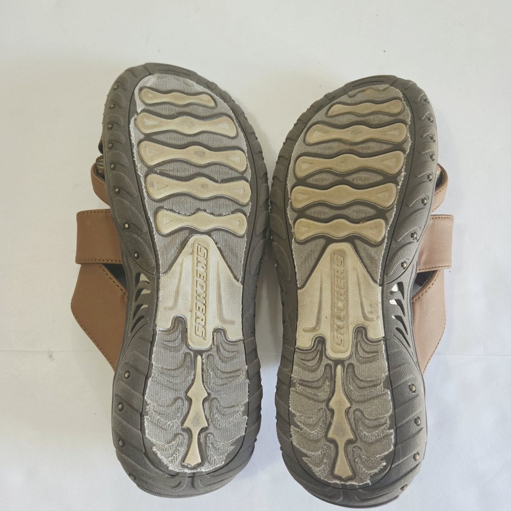 Skechers Outdoor Lifestyle Sandals Brown Women's Size 8 Adjustable Strap - Picture 5 of 5